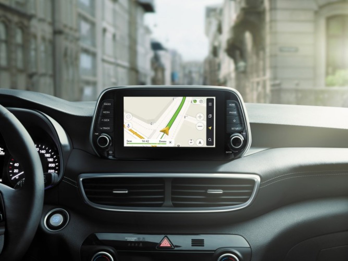 Hyundai Tucson получил спецверсию со встроенной системой Яндекс.Авто