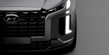 Hyundai впервые показал внешность обновленного кроссовера Palisade